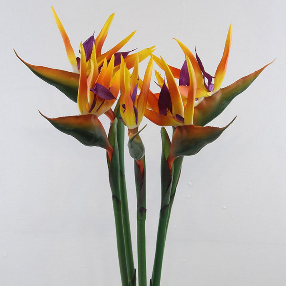 Bird Paradise Strelitzia - 人工ツゲの木の花,80cm,1ピース,偽の植物,結婚式,家,ホテルのテーブルの装飾