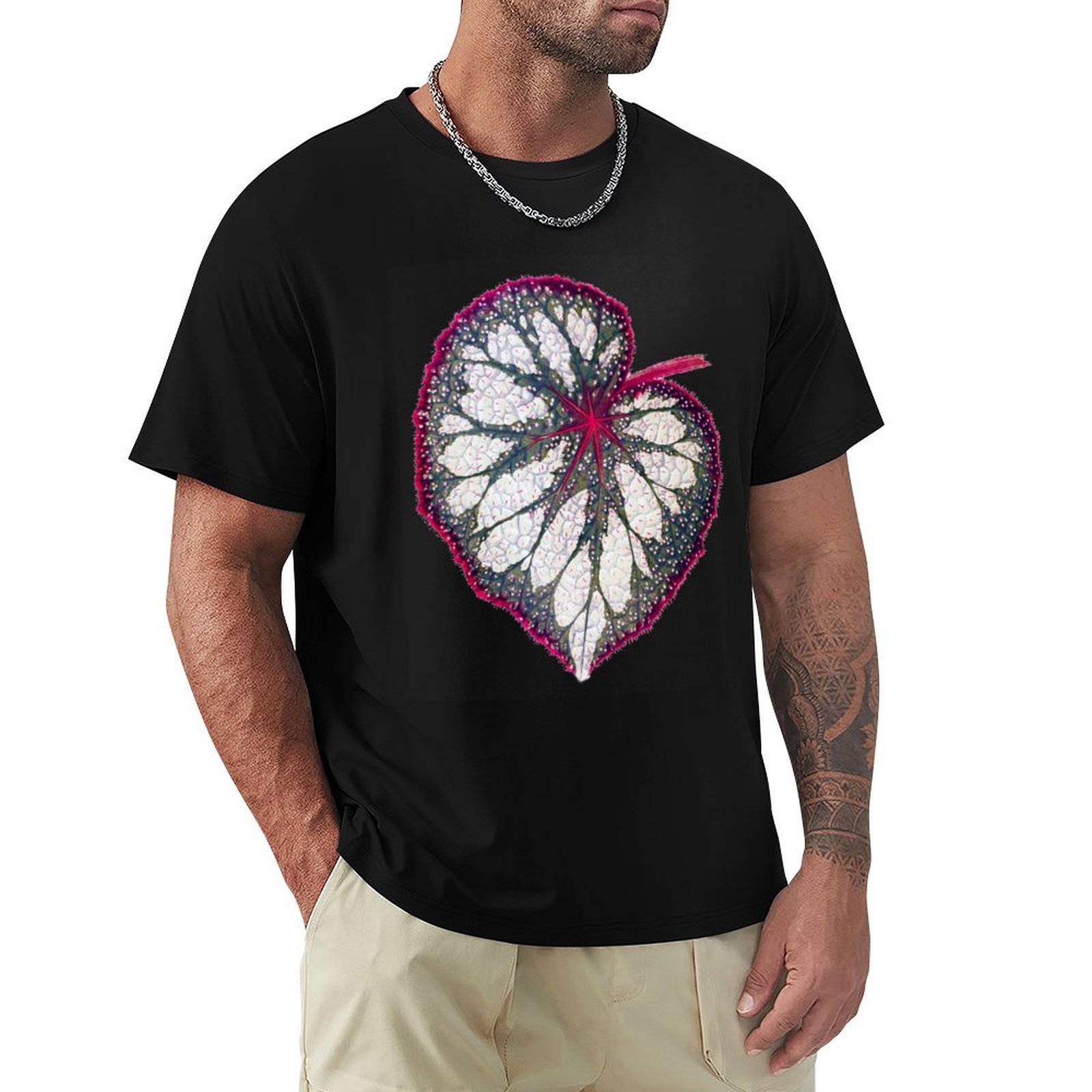 Begonia Rex - ベゴニアレックス Tシャツ ソフトストレッチ半袖トップス