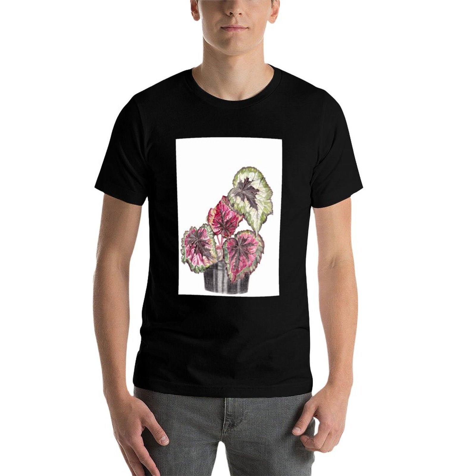 ベゴニアレックス Tシャツ コンフォートストレッチTシャツ - Begonia Rex のレビューと価格